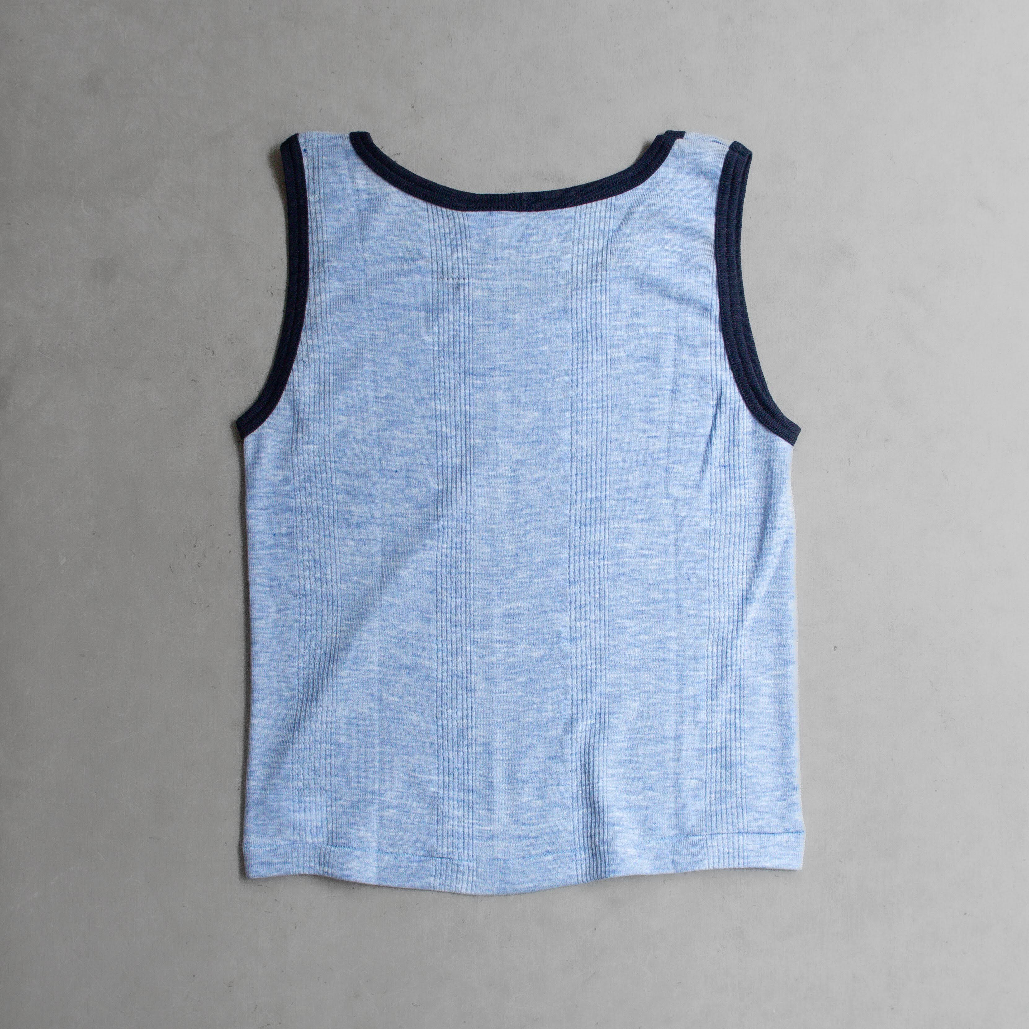 ROBERT P MILLER NO81 CREW NECK TANKTOP 美國製 滾邊 圓領 背心