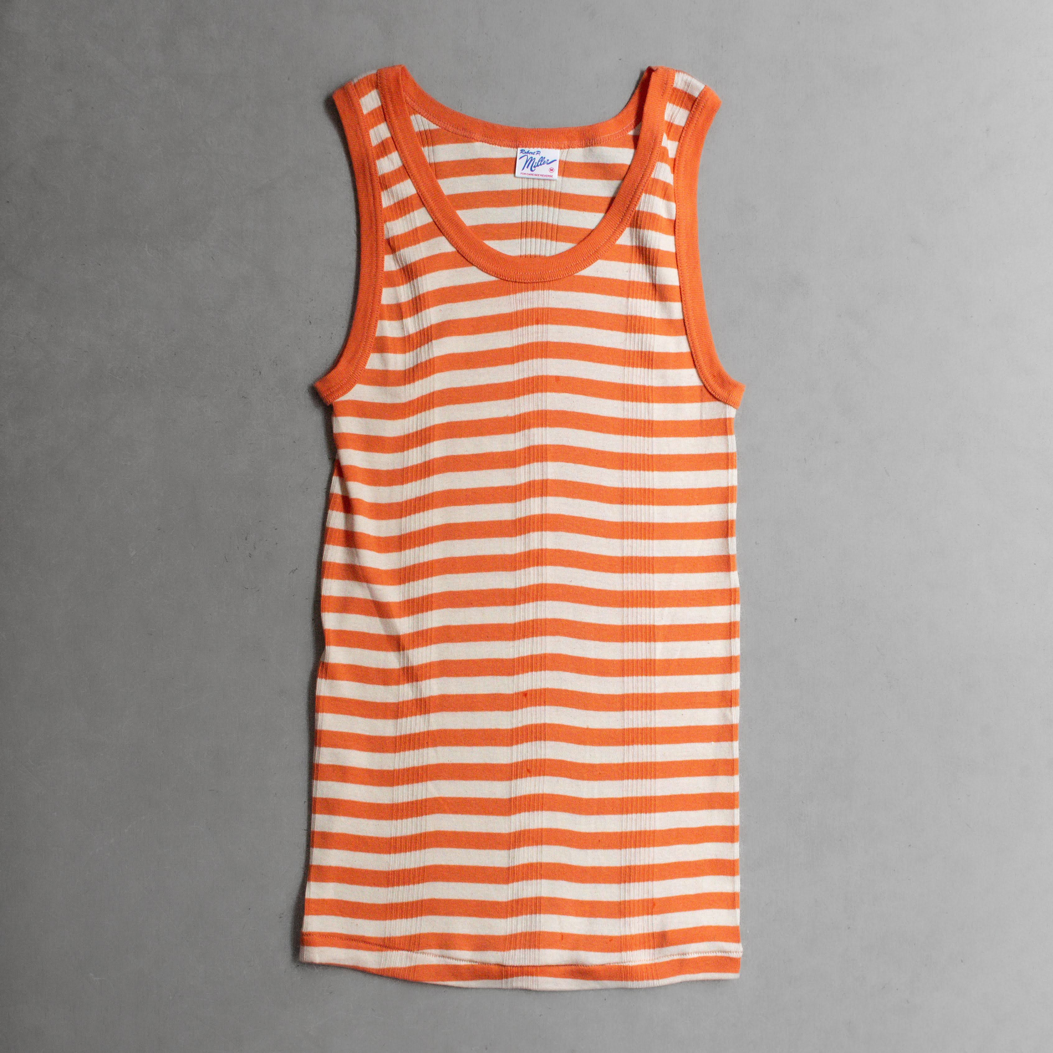 ROBERT P MILLER NO82 RINGER TANKTOP 美國製 滾邊 U領 背心