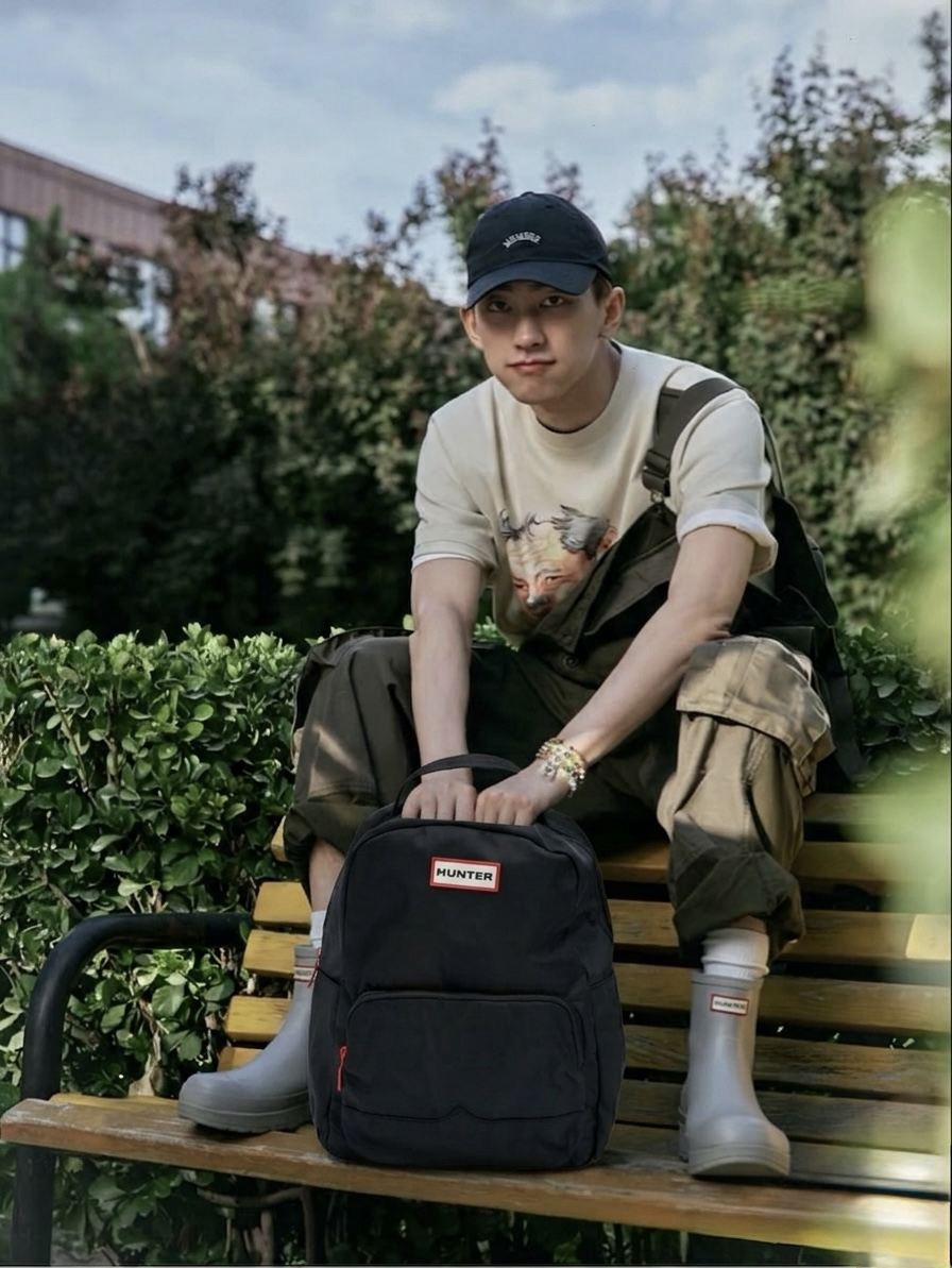 【直播】Hunter LX0307114 經典尼龍後背包