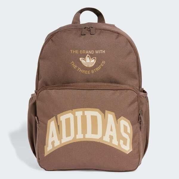 Adidas 愛迪達 Varsity Bp IU0021 後背包 筆電包 棕 復古 收納 上學 上班