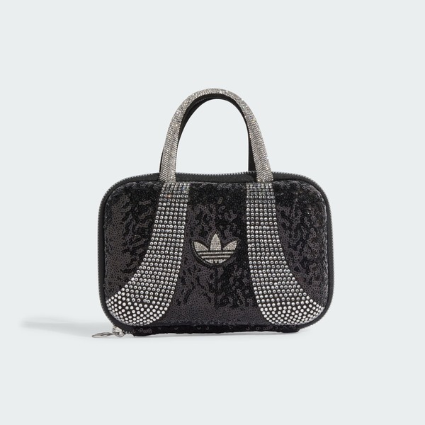 Adidas 愛迪達 Clutch Bag IY4092 女 手拿包 黑 灰 掛繩可拆 萬用小包