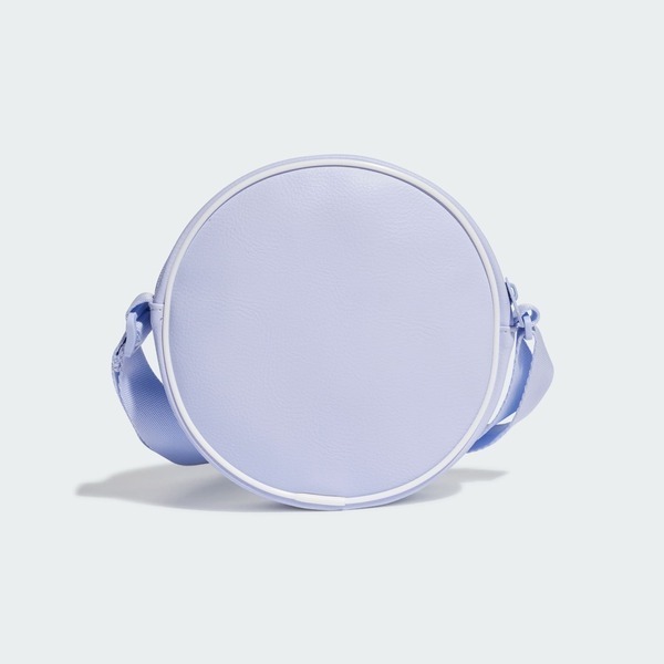 Adidas 愛迪達 Ac Round Bag IT4830 側背包 肩背 斜背 紫羅蘭色 皮革 小圓包