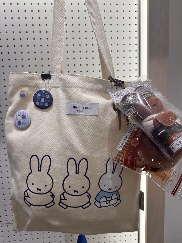 首爾限定 miffy牛仔托特包