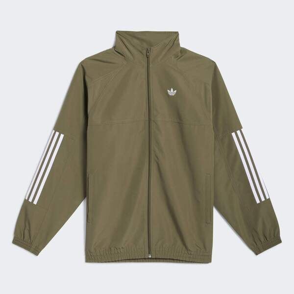 Adidas 愛迪達 Gatsele Trk Jkt JX0264 男女 外套/夾克 休閒穿搭 橄欖綠 亞版