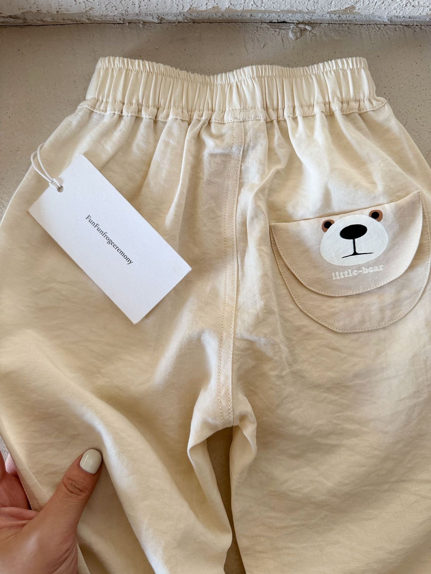 兩色冰涼感牛仔防蚊褲