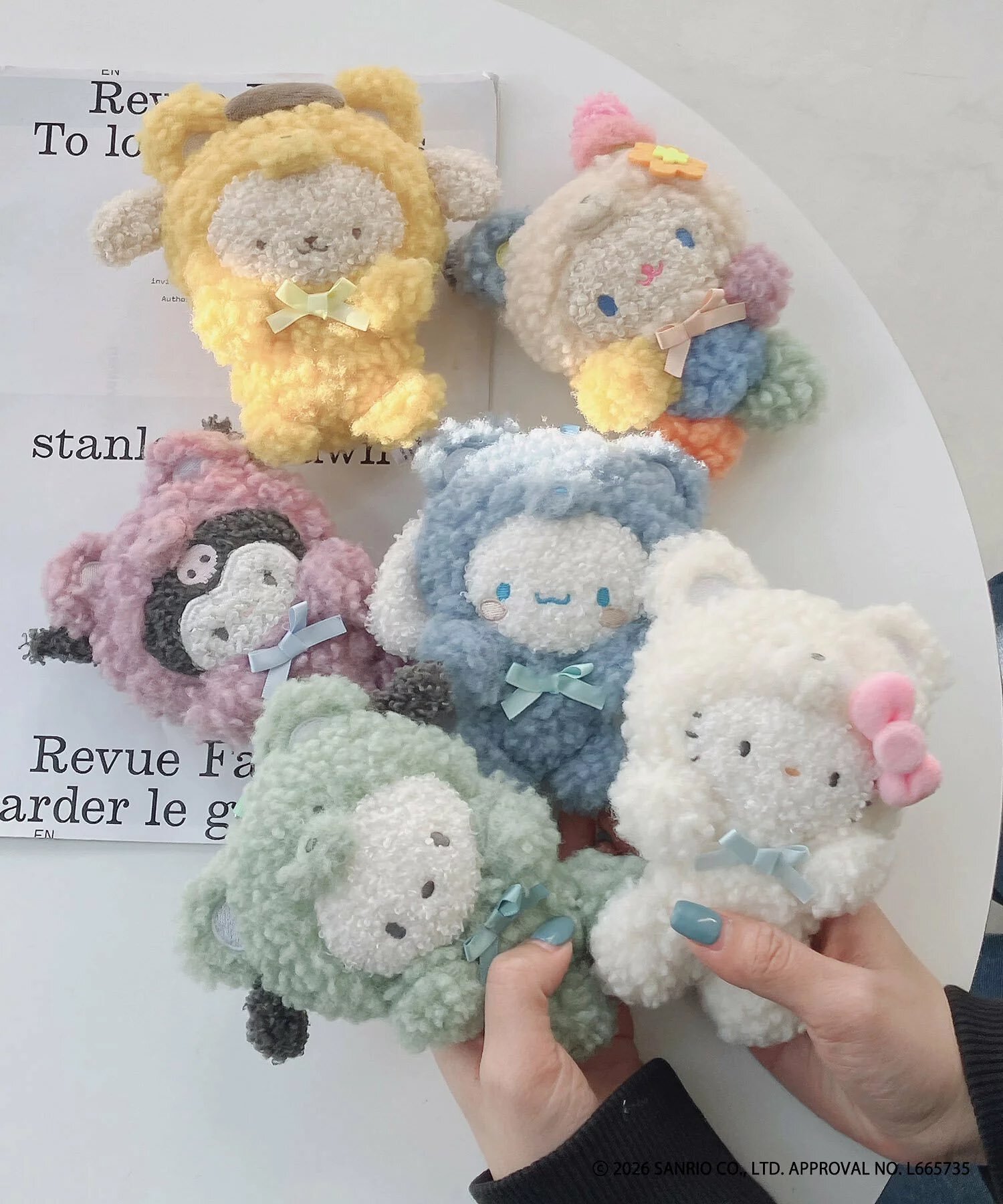 AS KNOW AS plus與三麗鷗聯名吊飾