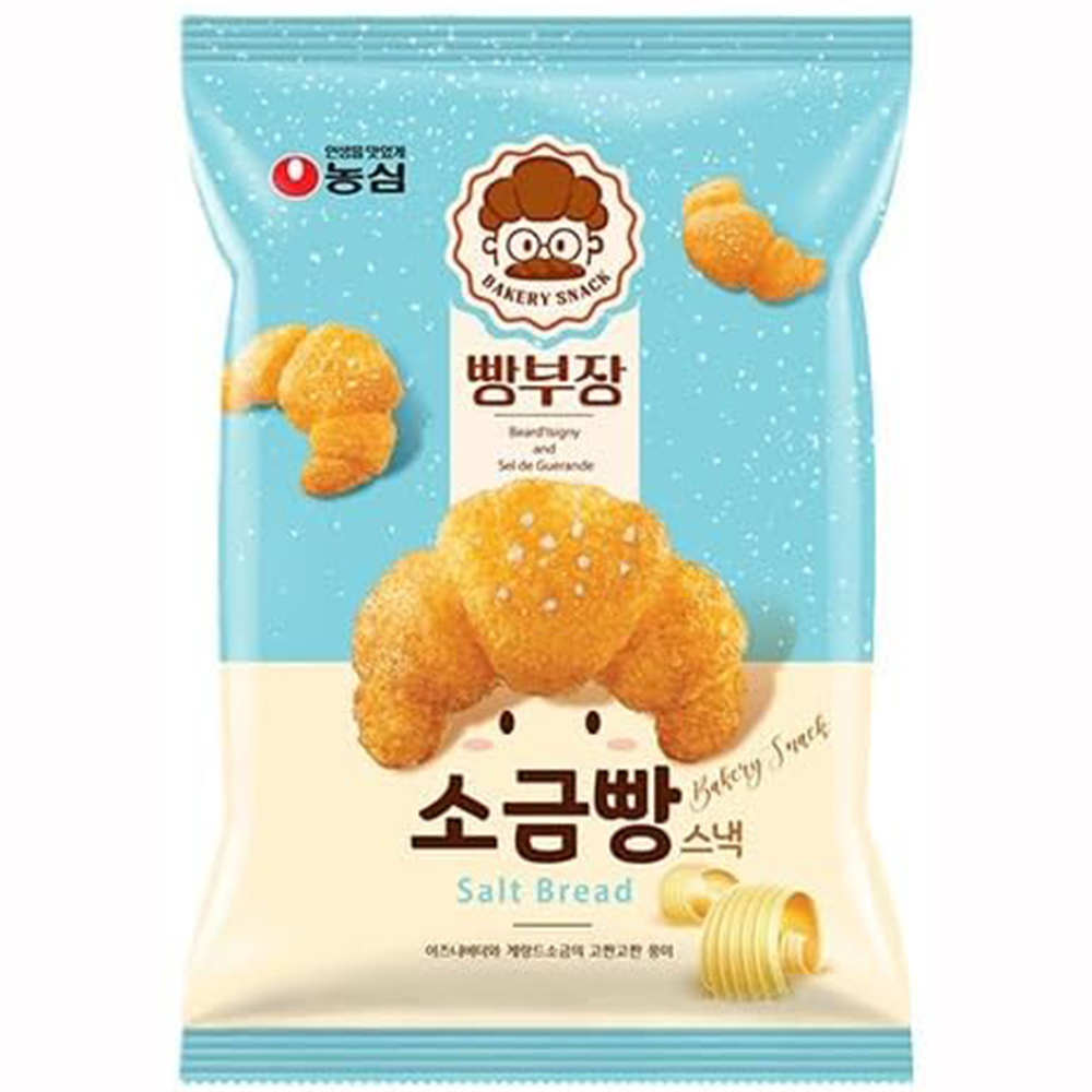 特價優惠 韓國 農心 麵包部長 牛角麵包造型餅乾 55g