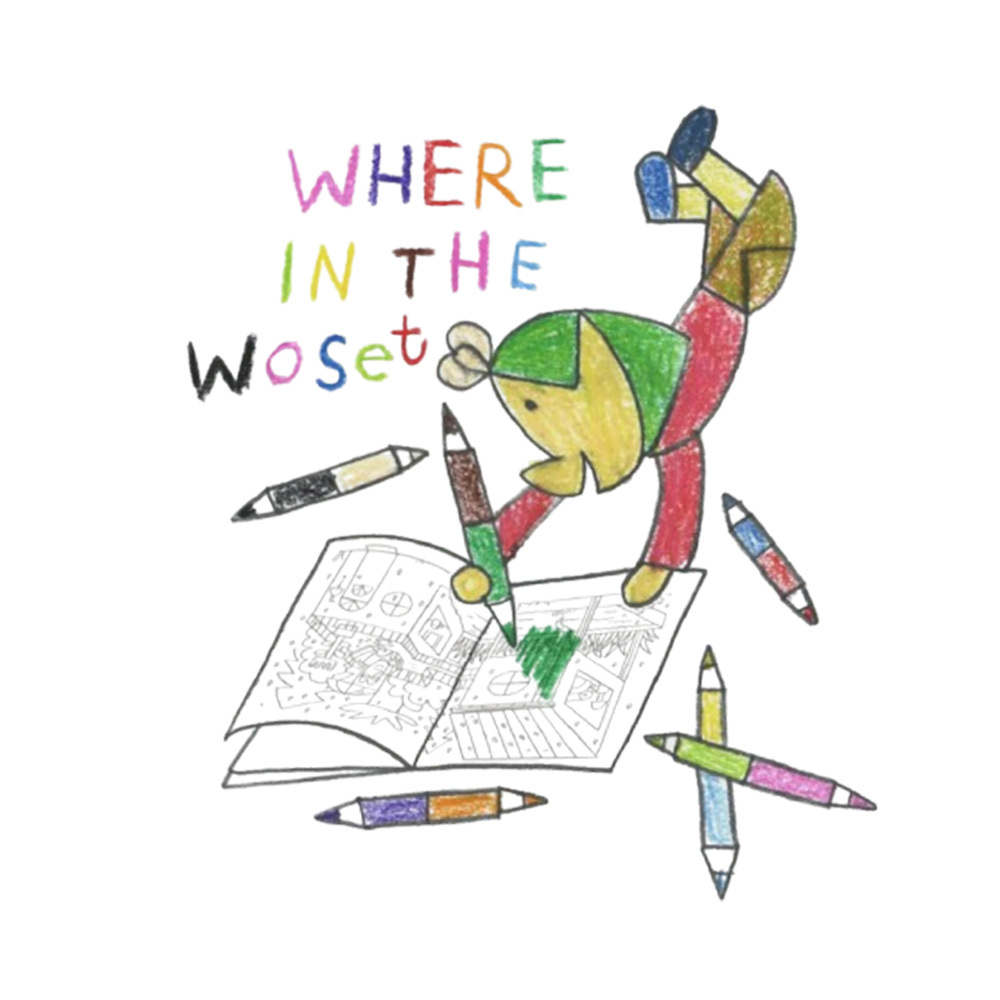 (預購4/15)日本woset 他們住哪裡?著色本