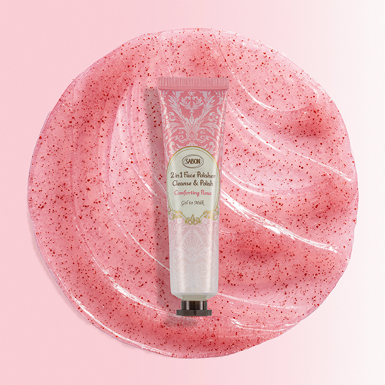 二合一臉部磨砂膏-珍萃玫瑰 60ml