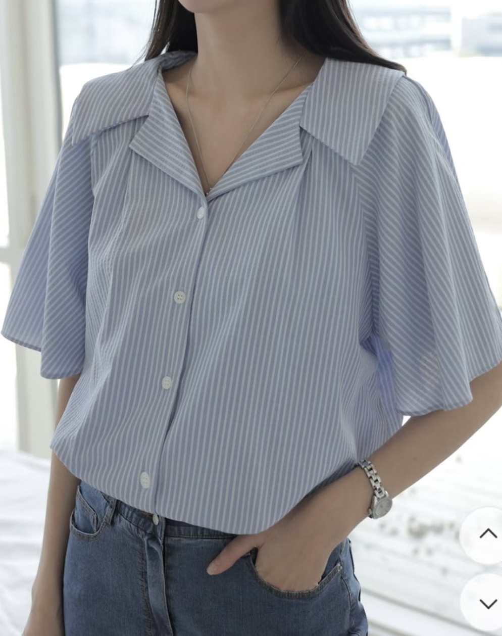 反領上衣/外套兩穿(14700)