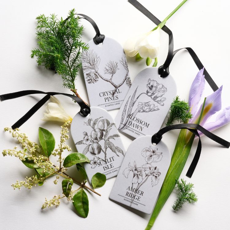 芙森 品牌獨家訂製 四季香氛片 一組四片