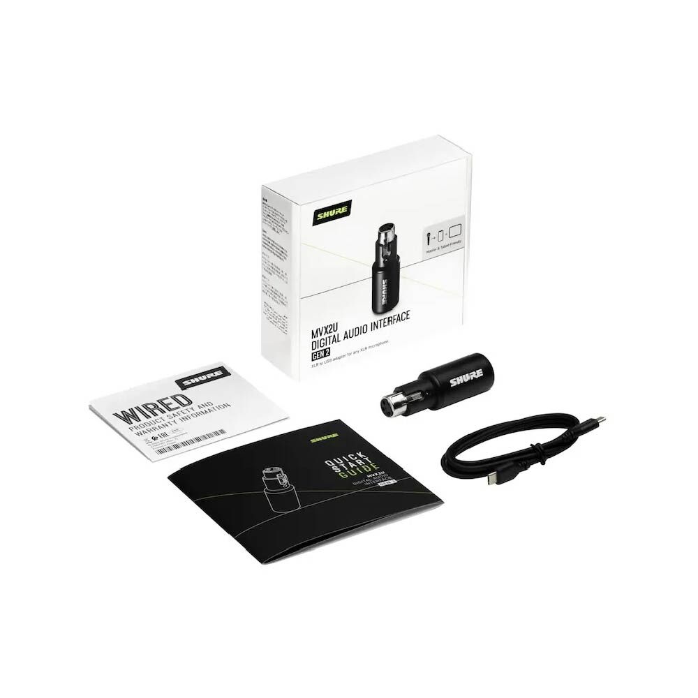 Shure Shure / MVX2U Gen2 數位錄音介面 第 5 張圖片｜三峽錄音 / 音響