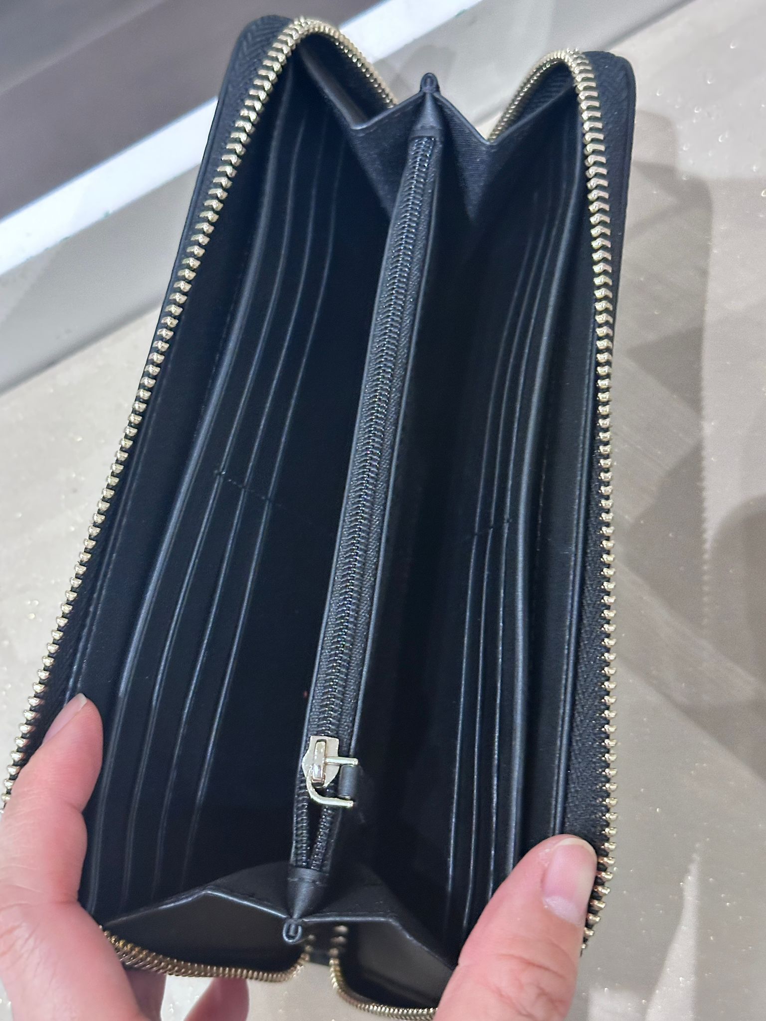 RQ149 KS 黑色長銀包 Large Continental Wallet