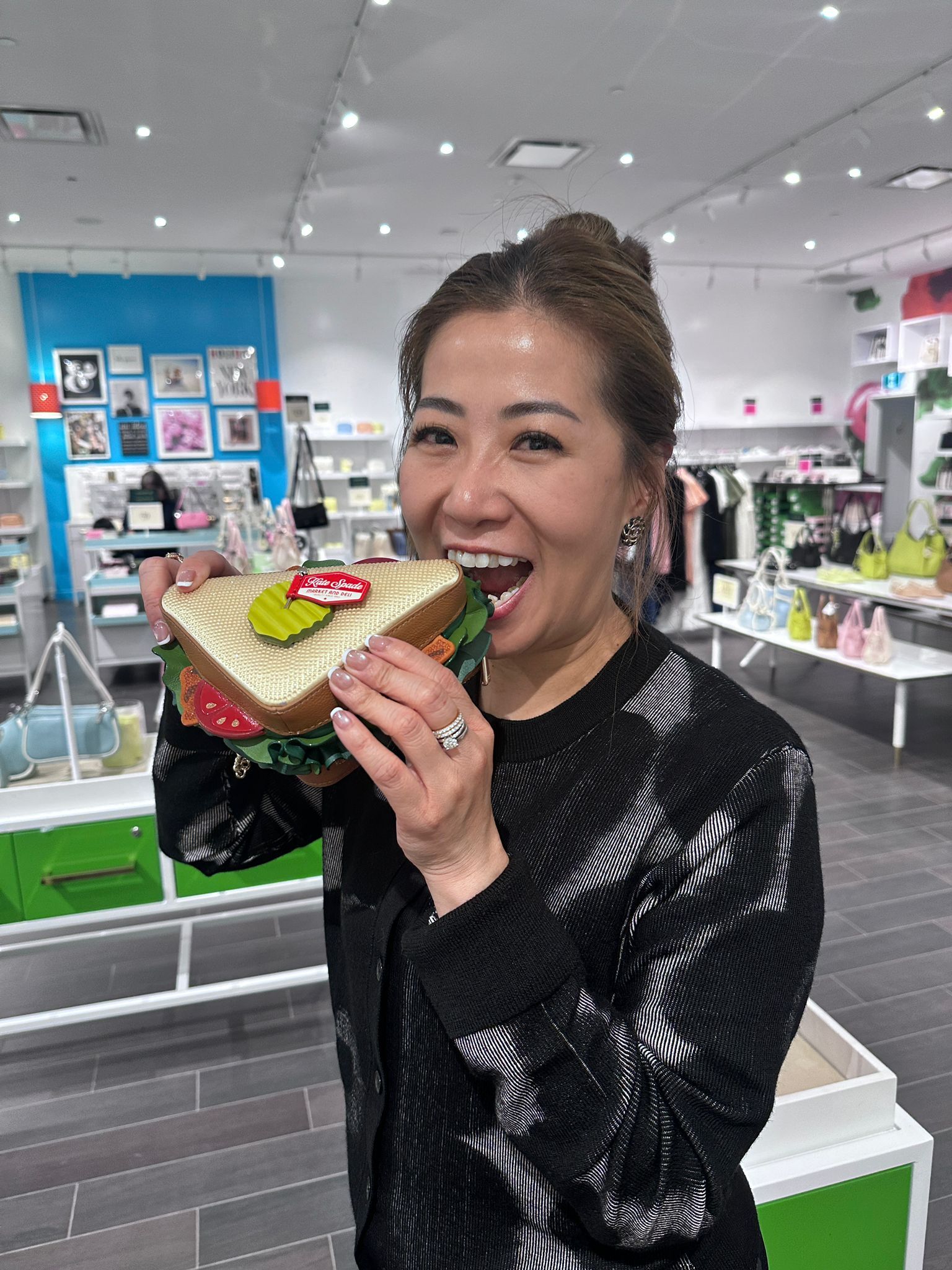 RQ150 KS 專門店 三文治斜背包 Glamwich Embellished Micro Crossbody