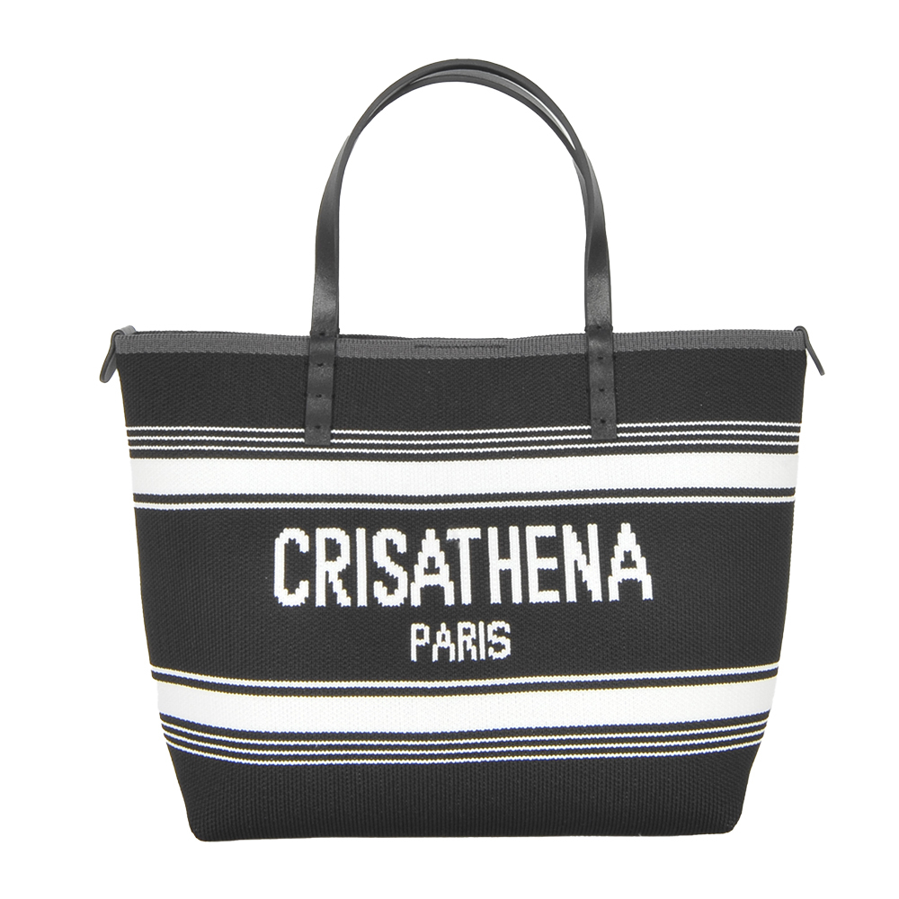 0328CA02-CRTNA-Crisathena Légèreté 小型托特包-灰色/ 黑白色/ 粉藍色/ 杏啡色/ 深綠色/ 蘭花色/ 粉紅色/ 紫色 (A2)