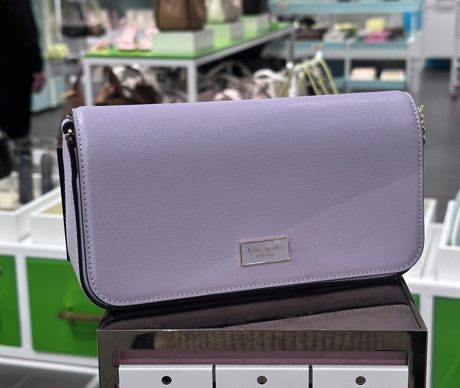 RQ153 KS 專門店 粉紫色鏈袋 Serena Chain Wallet