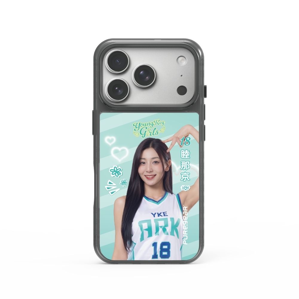 iPhone 冰鑽減壓防摔保護殼Magsafe / 洋基女孩26"(洋基工程職業籃球隊)