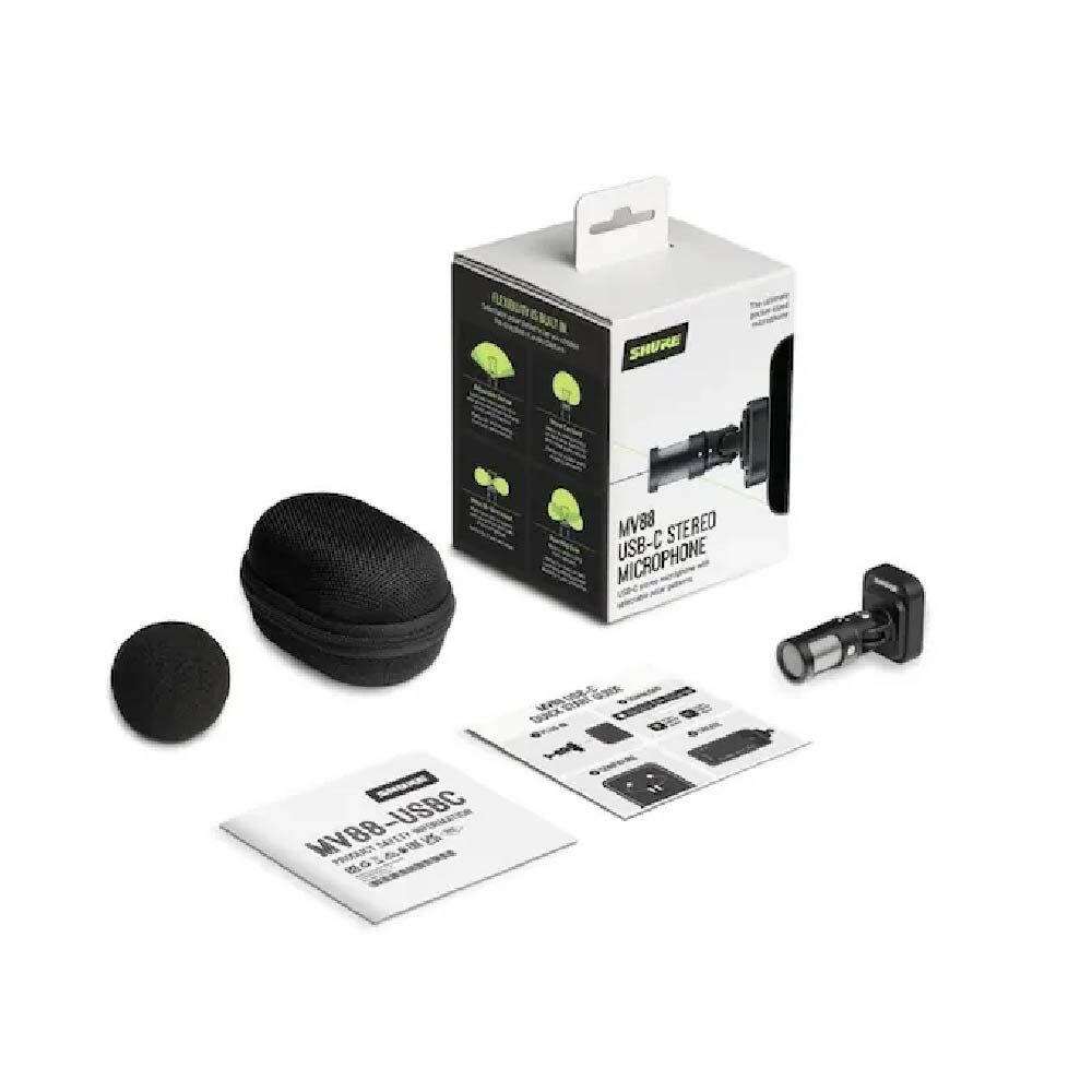 Shure Shure MV88 USB-C 立體聲麥克風 第 5 張圖片｜三峽麥克風