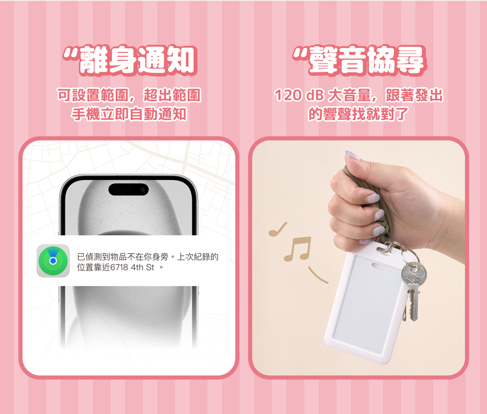 Maktar Tag 卡好找 吉伊卡哇 即時定位防丟器