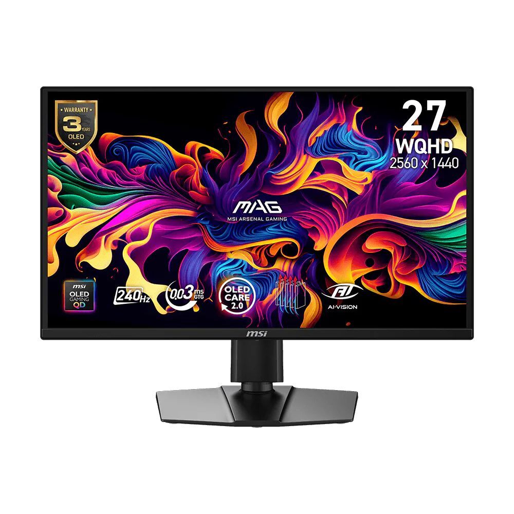 MSI 微星MAG 272QP QD-OLED X24 27型2K電競螢幕 OLED/240Hz