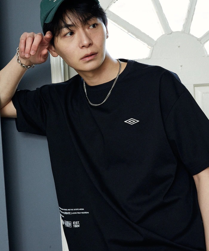 日本 Umbro x Publux 吸水速乾 Multi Logo T-Shirt