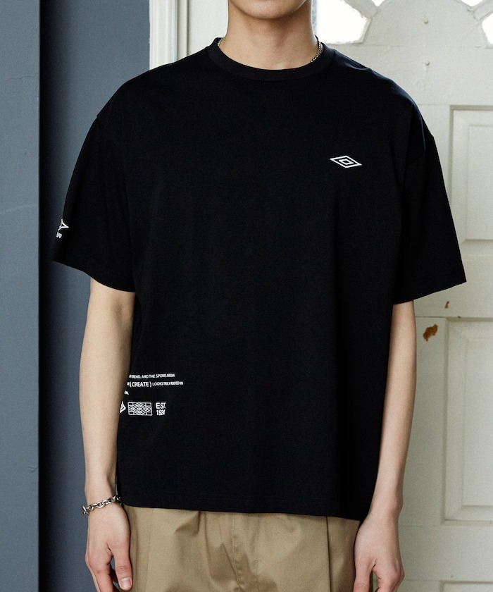 日本 Umbro x Publux 吸水速乾 Multi Logo T-Shirt