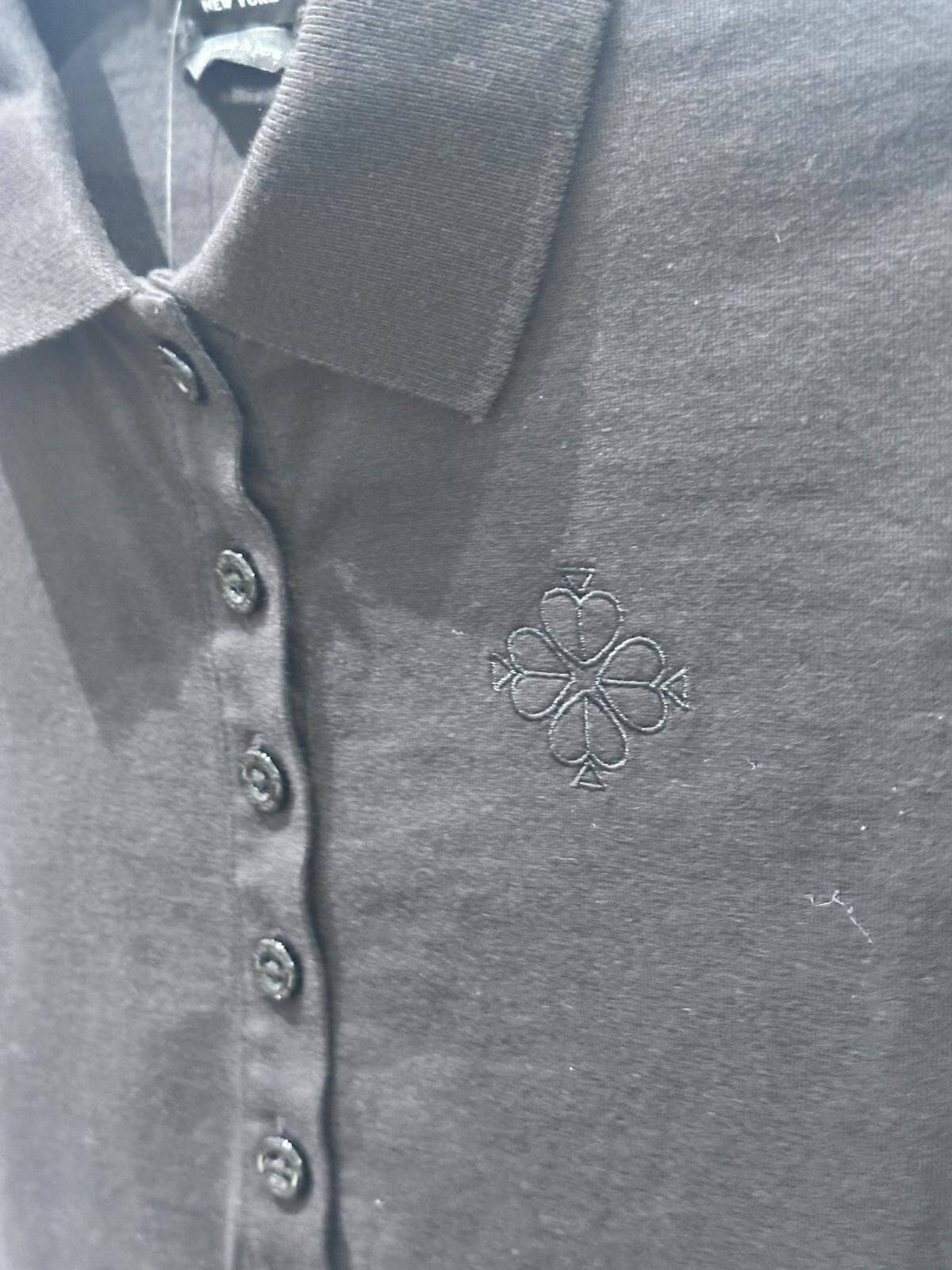 RQ157 KS 黑色全棉短袖POLO衫 Cotton Polo Shirt