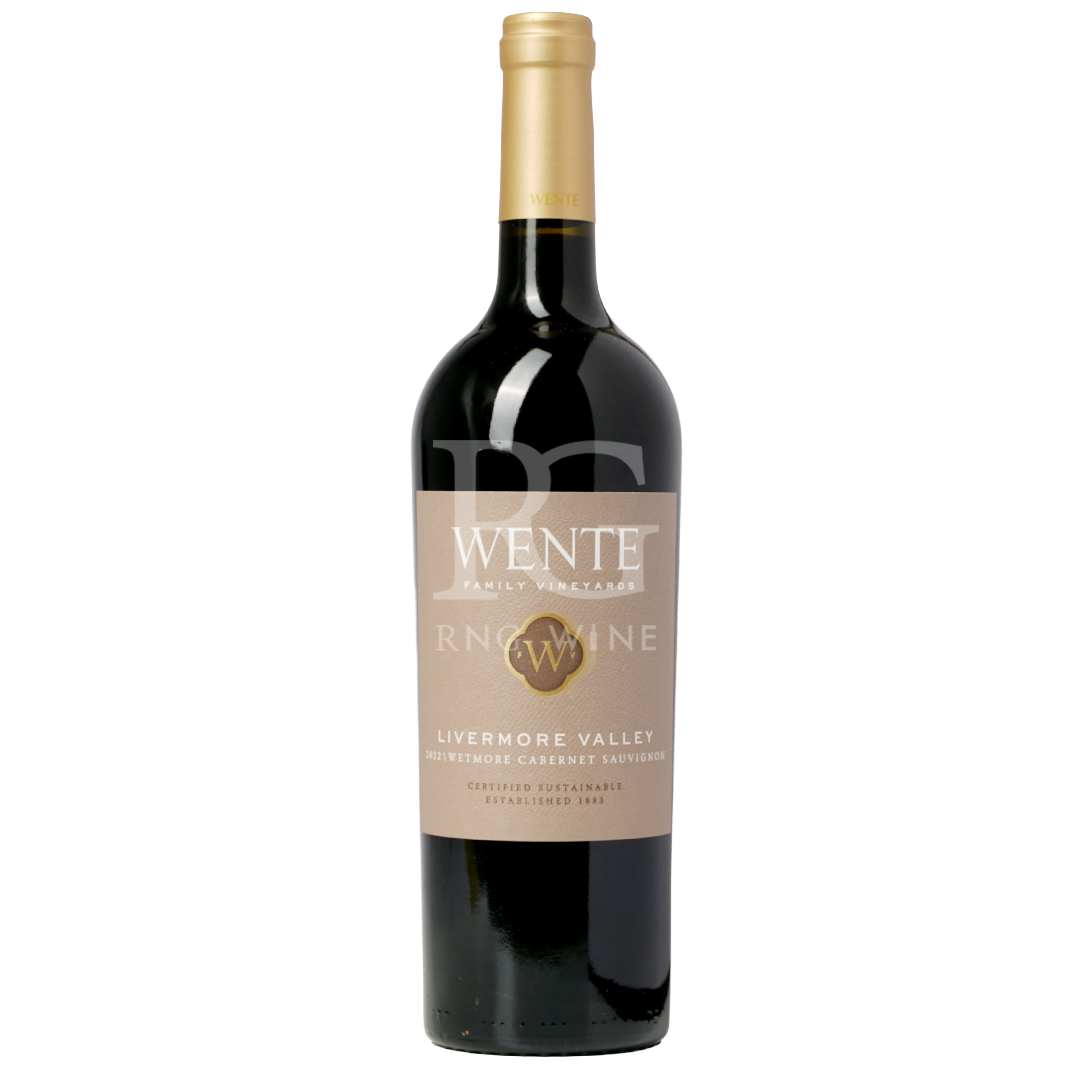 Wente Wetmore Vineyard Cabernet Sauvignon 2022 (JS92)