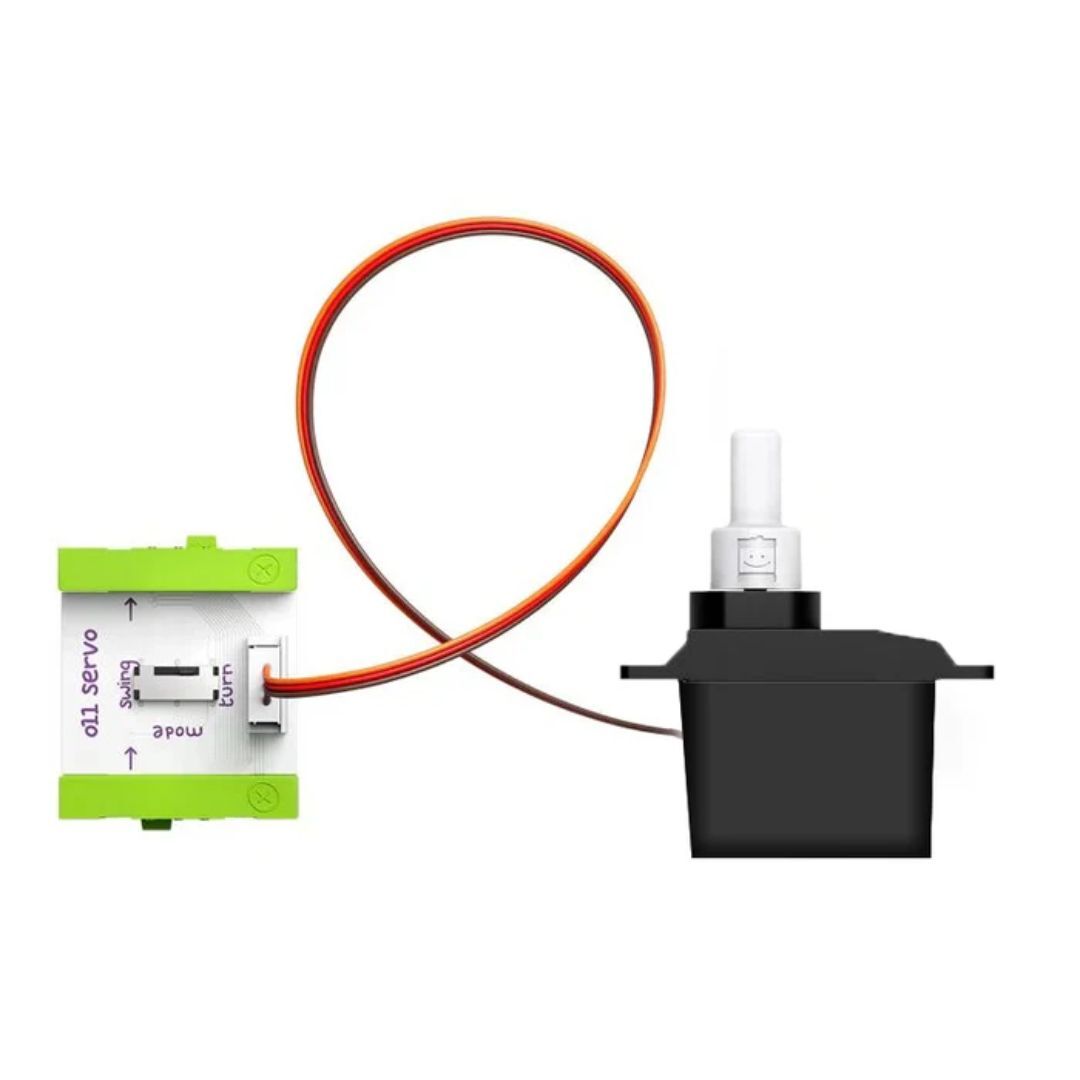 littleBits o11 伺服電機 (十字軸)