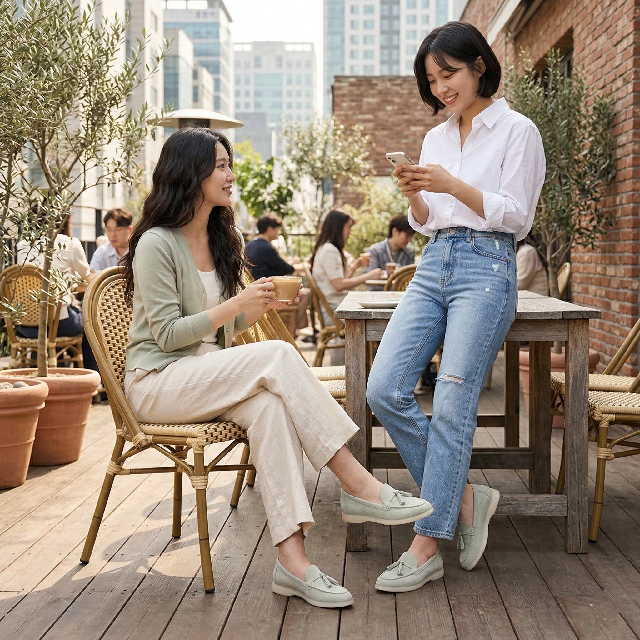 【預購】Clarks H032052 麂皮流蘇舒適平底樂福鞋