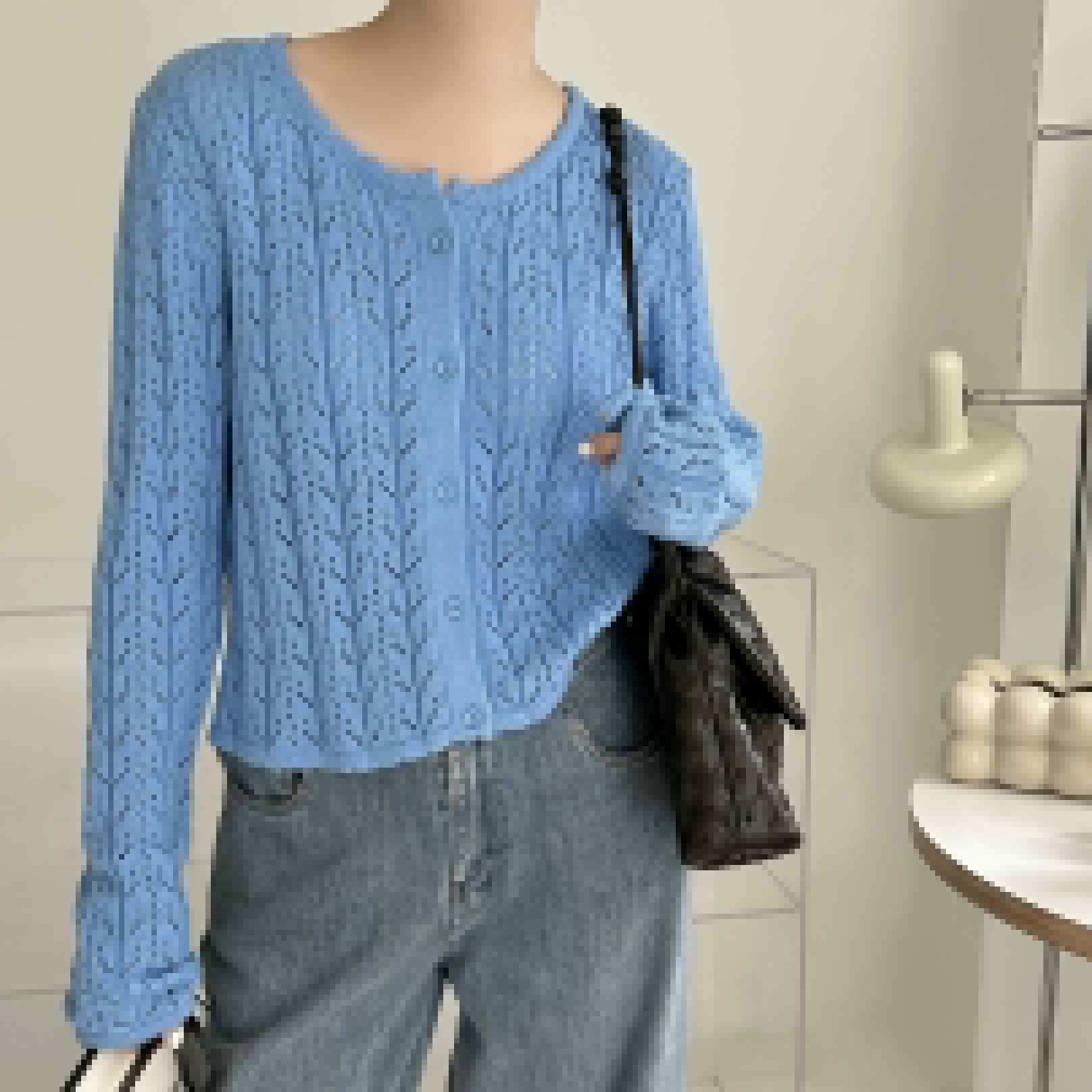 【BONNIE】通窿長袖外套 (A39-A41)