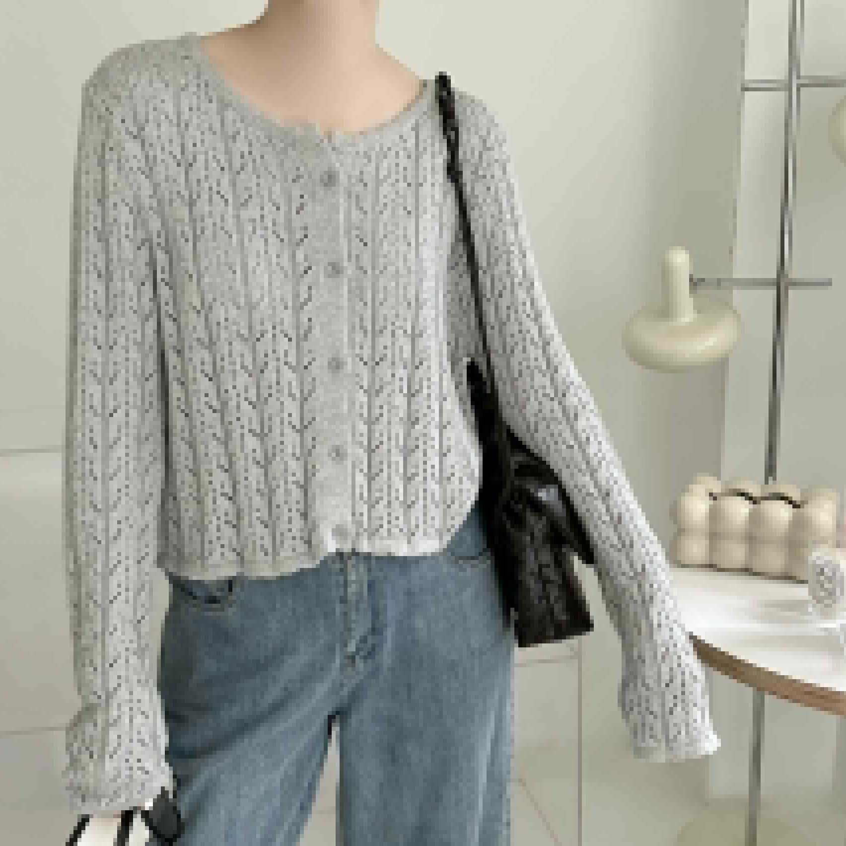 【BONNIE】通窿長袖外套 (A39-A41)