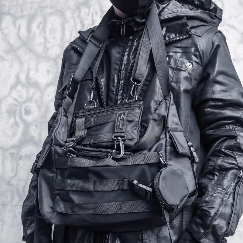 𝙏𝙀𝘾𝙃𝙒𝙀𝘼𝙍 暗黑重工可拆式單肩包