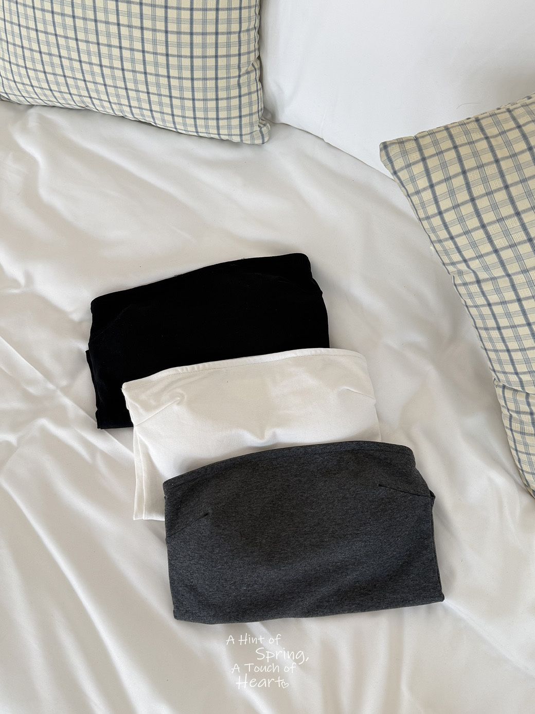 (G18)甜酷平口Bra top-3色