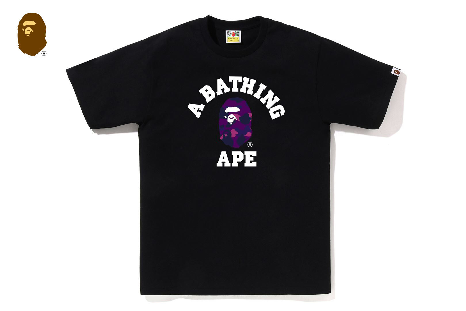 【BAPE男生】0320 發售COLOR CAMO COLLEGE TEE