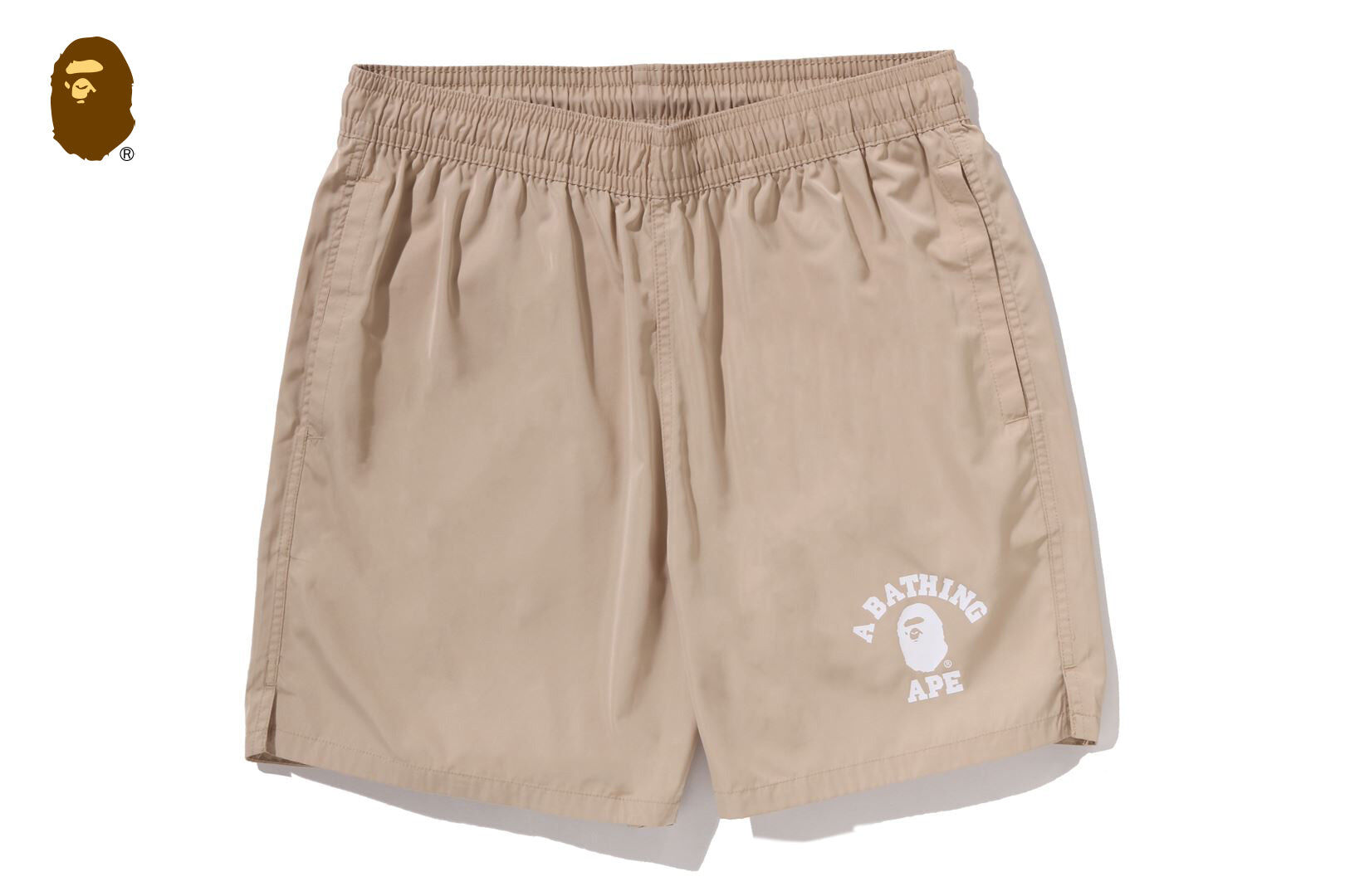 【BAPE男生】0320 發售 寬版COLLEGE BEACH RELAXED FIT SHORTS
