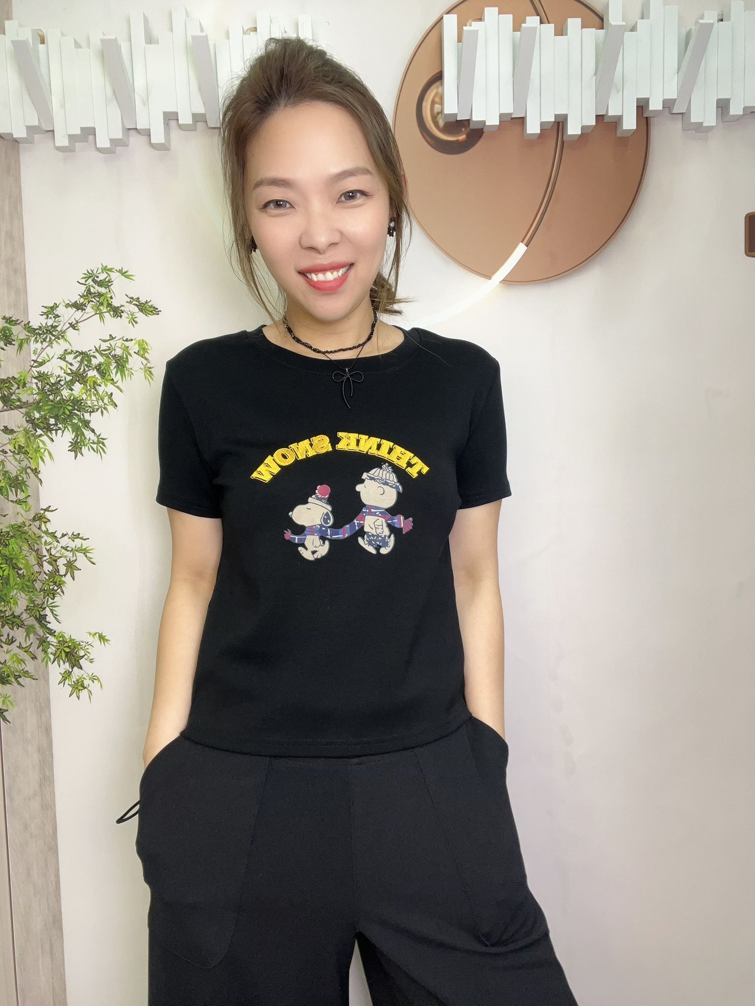 Mar 公仔圖案 top