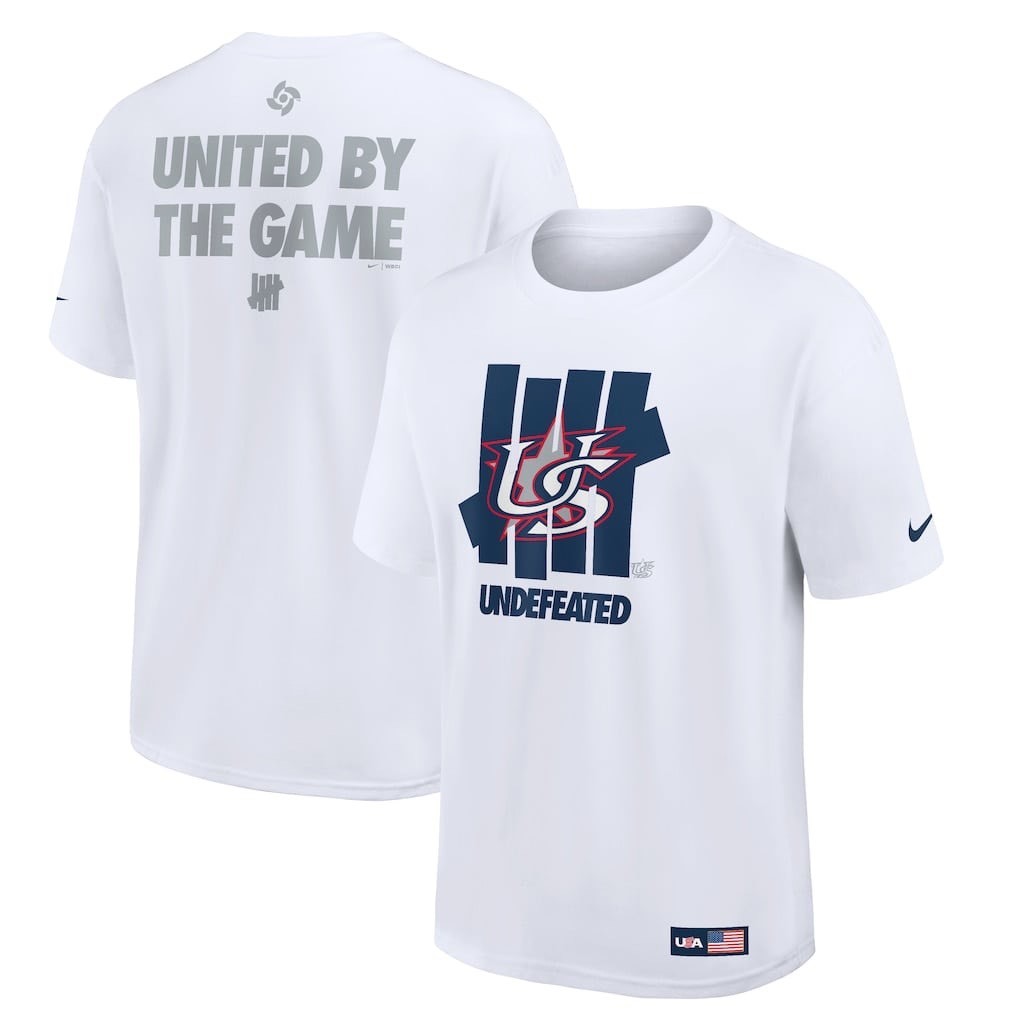 #代購 NIKE x Undefeated 2026 WBC 世界棒球經典賽 美國隊 聯名短踢 白色