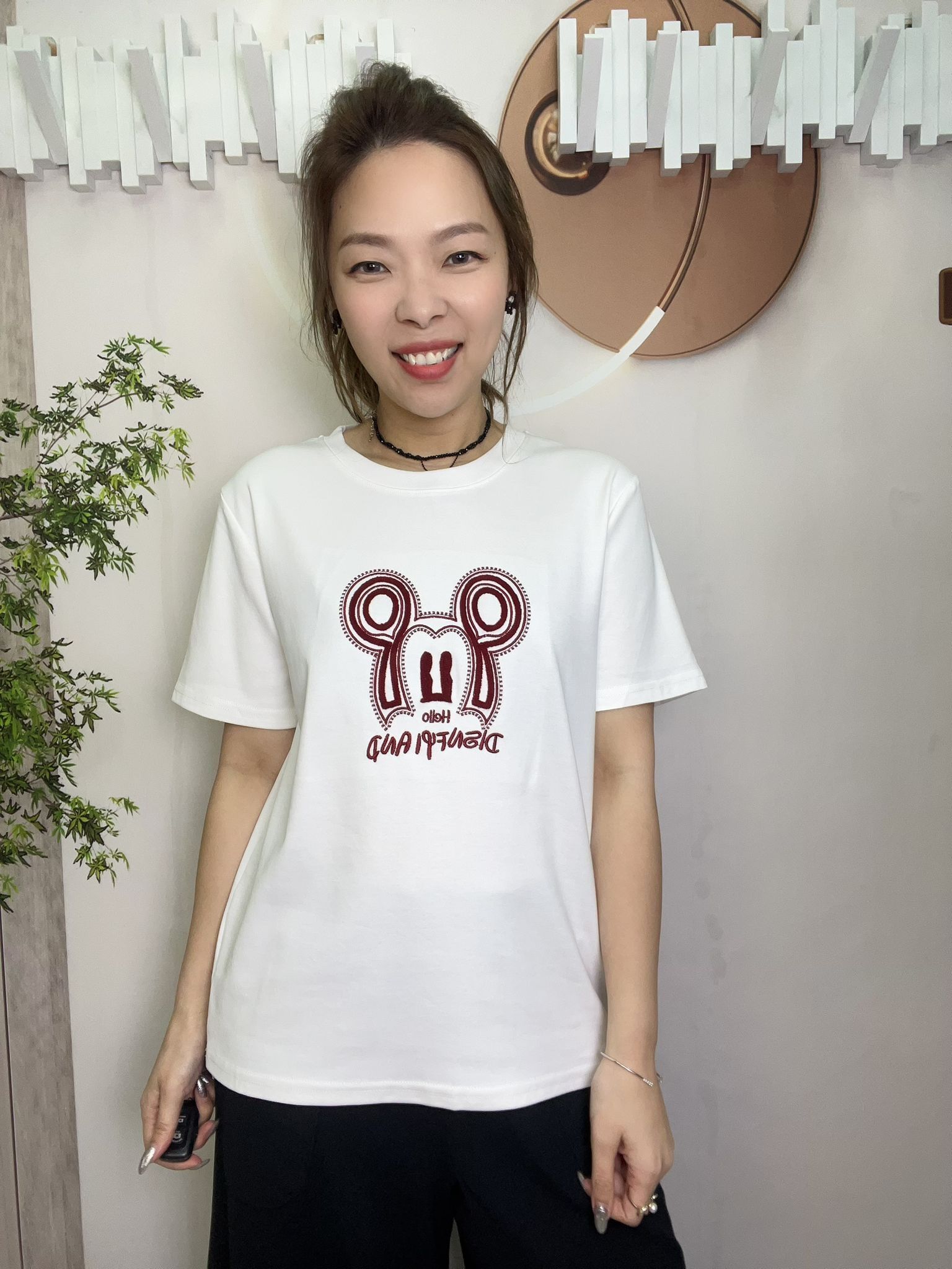 Mar 米奇圖案 top~153A