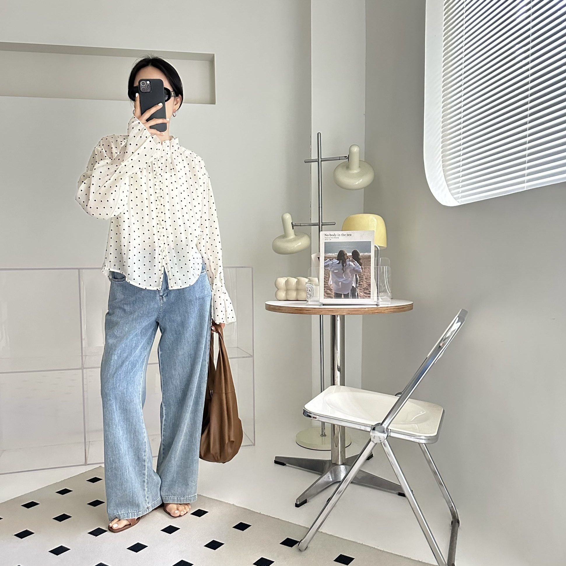 【BONNIE】點點長袖恤 (A25)