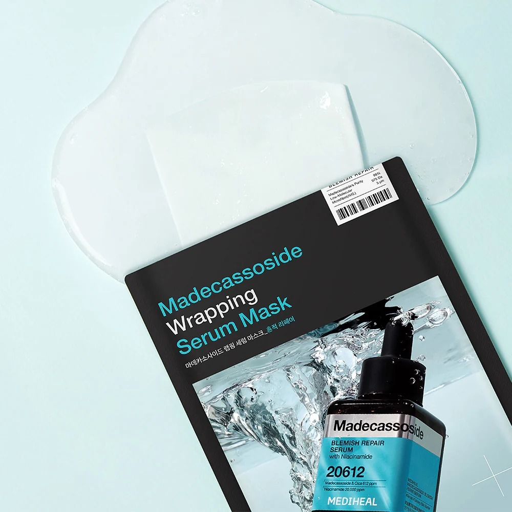 MEDIHEAL 積雪草維他命B3修護精華導入面膜 10EA