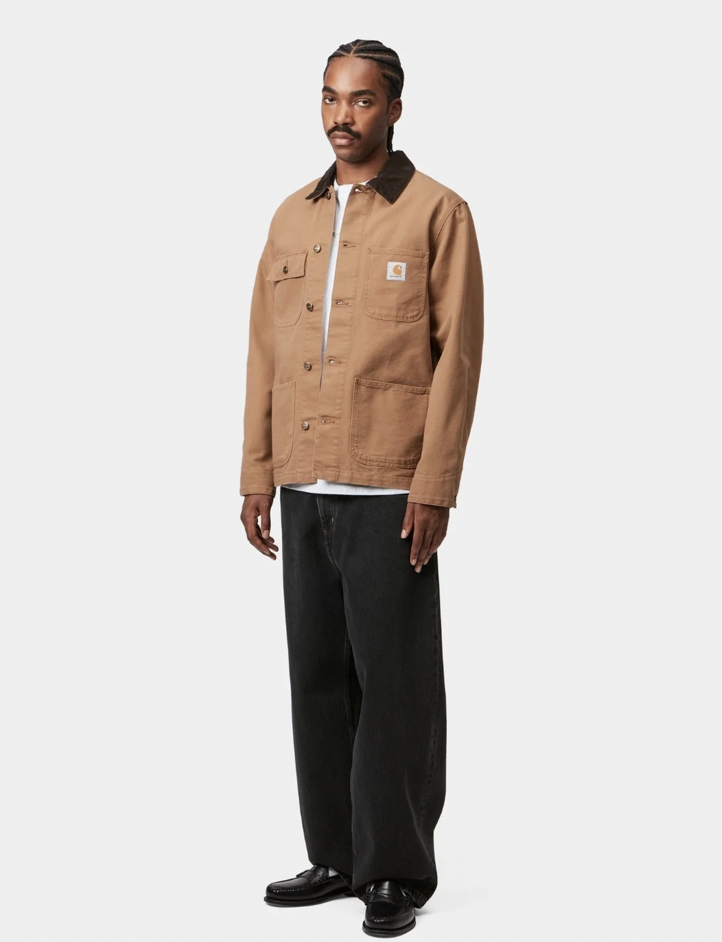 [現貨] CARHARTT WIP BRANDON PANTS | Black Stone washed