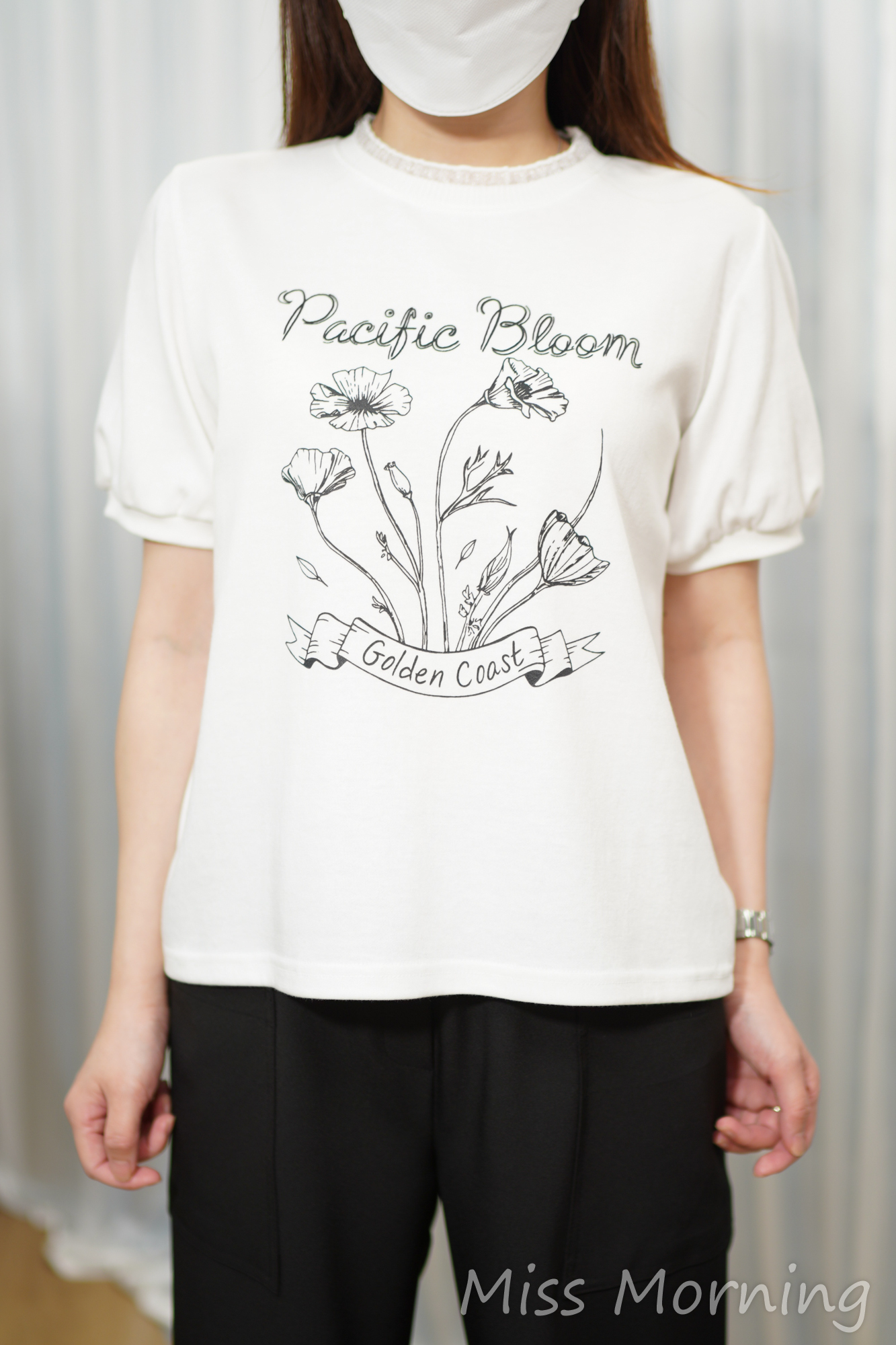 花朵圖案tee(15115)