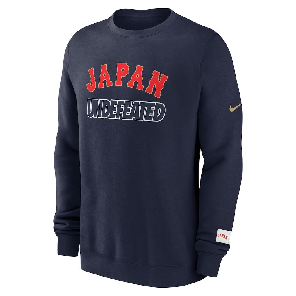 #代購 NIKE x Undefeated 2026 WBC 世界棒球經典賽 日本隊 聯名 圓領大學踢 深藍