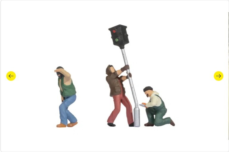 Noch 16611 HO規 趣味場景“太快了”