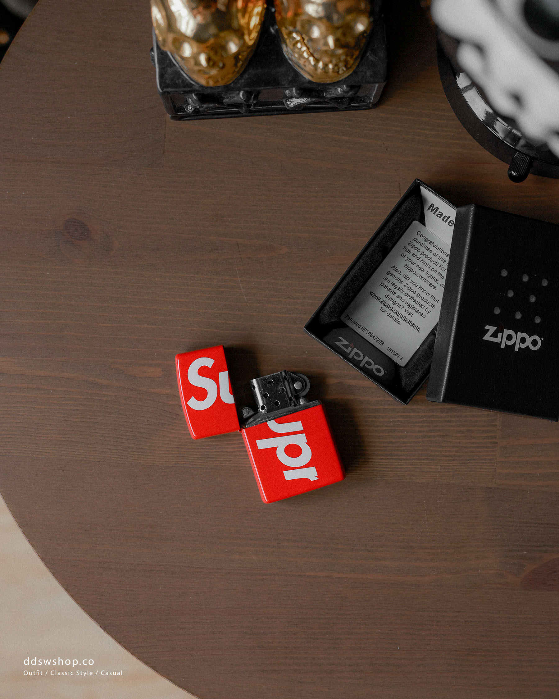 "現貨" SUPREME X ZIPPO 打火機