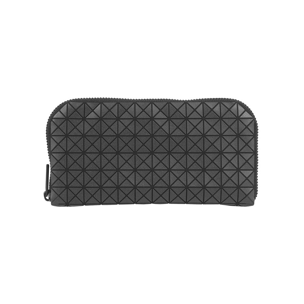 【ISSEY MIYAKE三宅一生】Bound 霧面多功能ㄇ形拉鍊長夾(黑色)