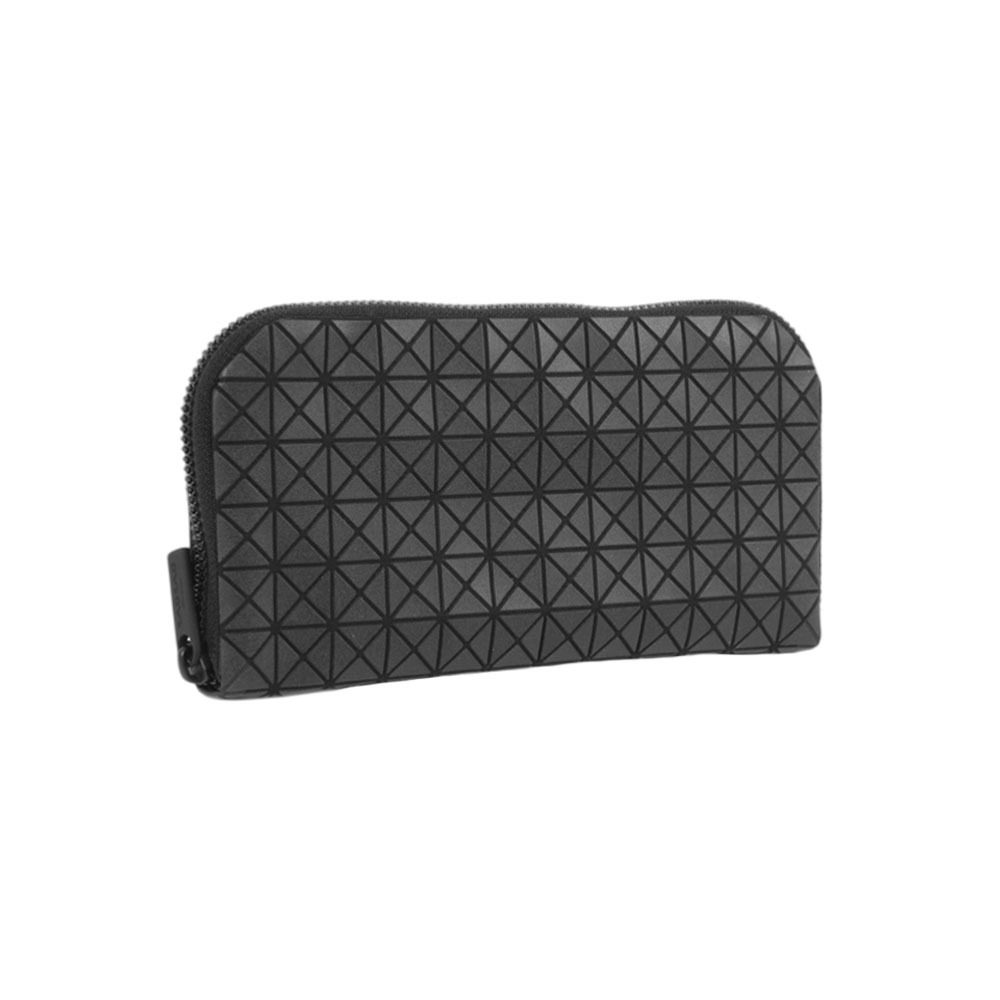 【ISSEY MIYAKE三宅一生】Bound 霧面多功能ㄇ形拉鍊長夾(黑色)