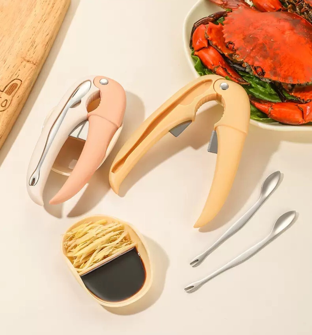 不銹鋼吃蟹工具三件組