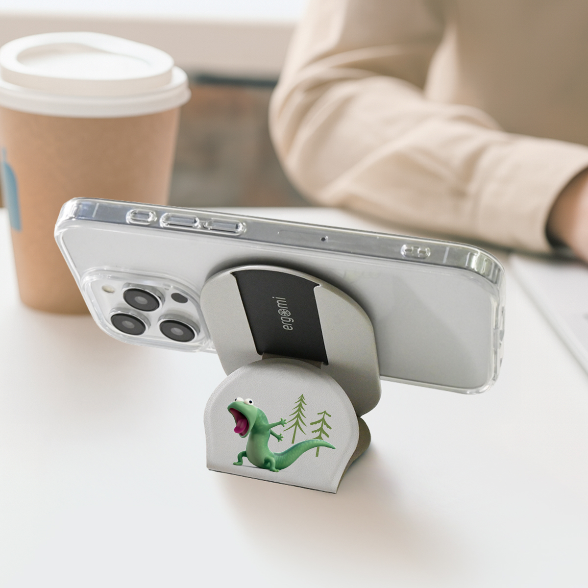 Pixar 狸想世界｜雙磁圈多角度手機支架 ergomi【正版授權】